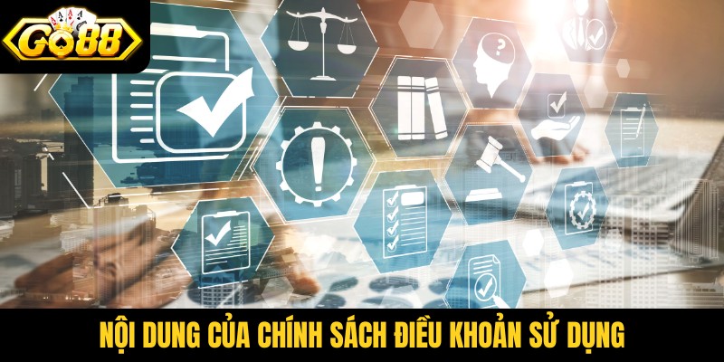 Nội dung của chính sách điều khoản sử dụng